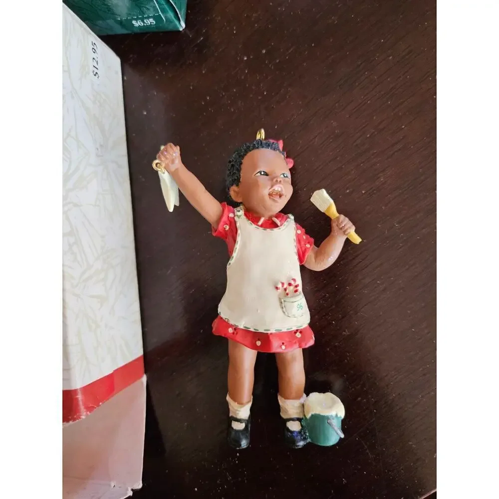 Hallmark Christmas ornament Christy - All God's Children 1996 Martha Holcombe